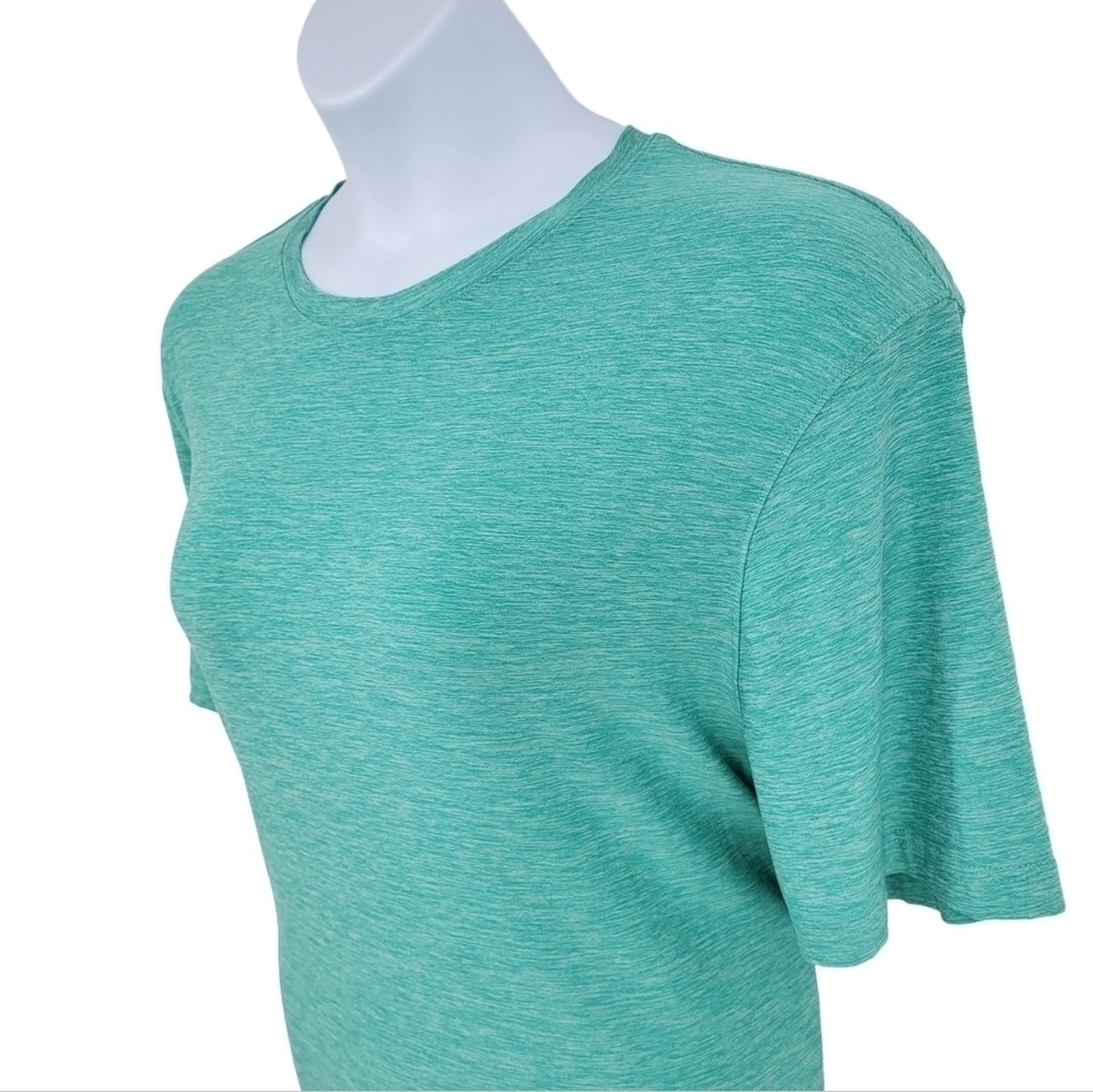 Leg3nd Active Short Sleeve Teal T-shirt Made in Egypt‎ Size XL
